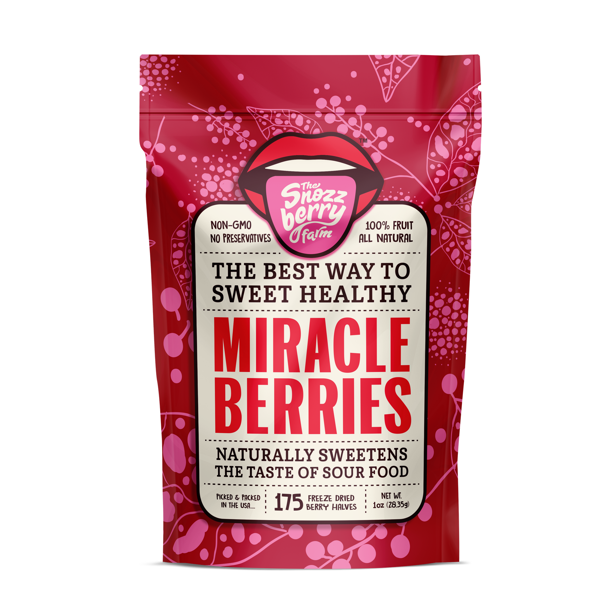 44 Berry Halves, Miracle Berries | The Snozzberry Farm 44 Berry Halves, Miracle Berries | The Snozzberry Farm