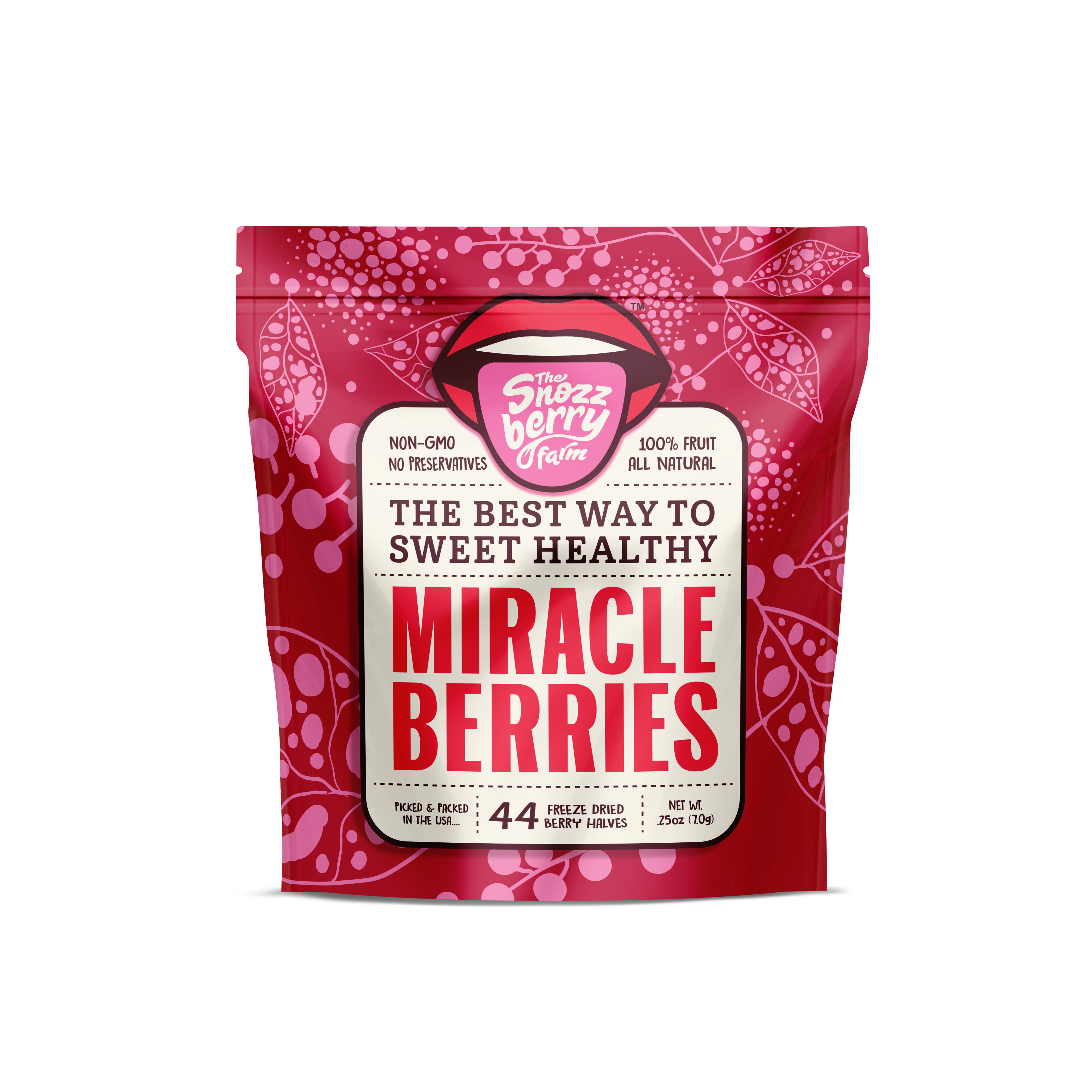 44 Berry Halves, Miracle Berries