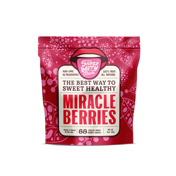 88 Berry Halves, Miracle Berries | The Snozzberry Farm